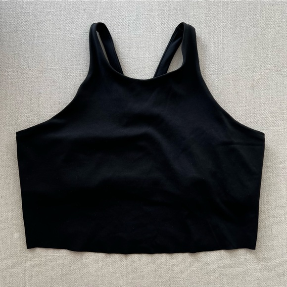NIKE Women's Yoga Dri-FIT Luxe Cropped Tank Top - Picture 7 of 8